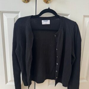Old Navy Women's Classic Black Cardigan